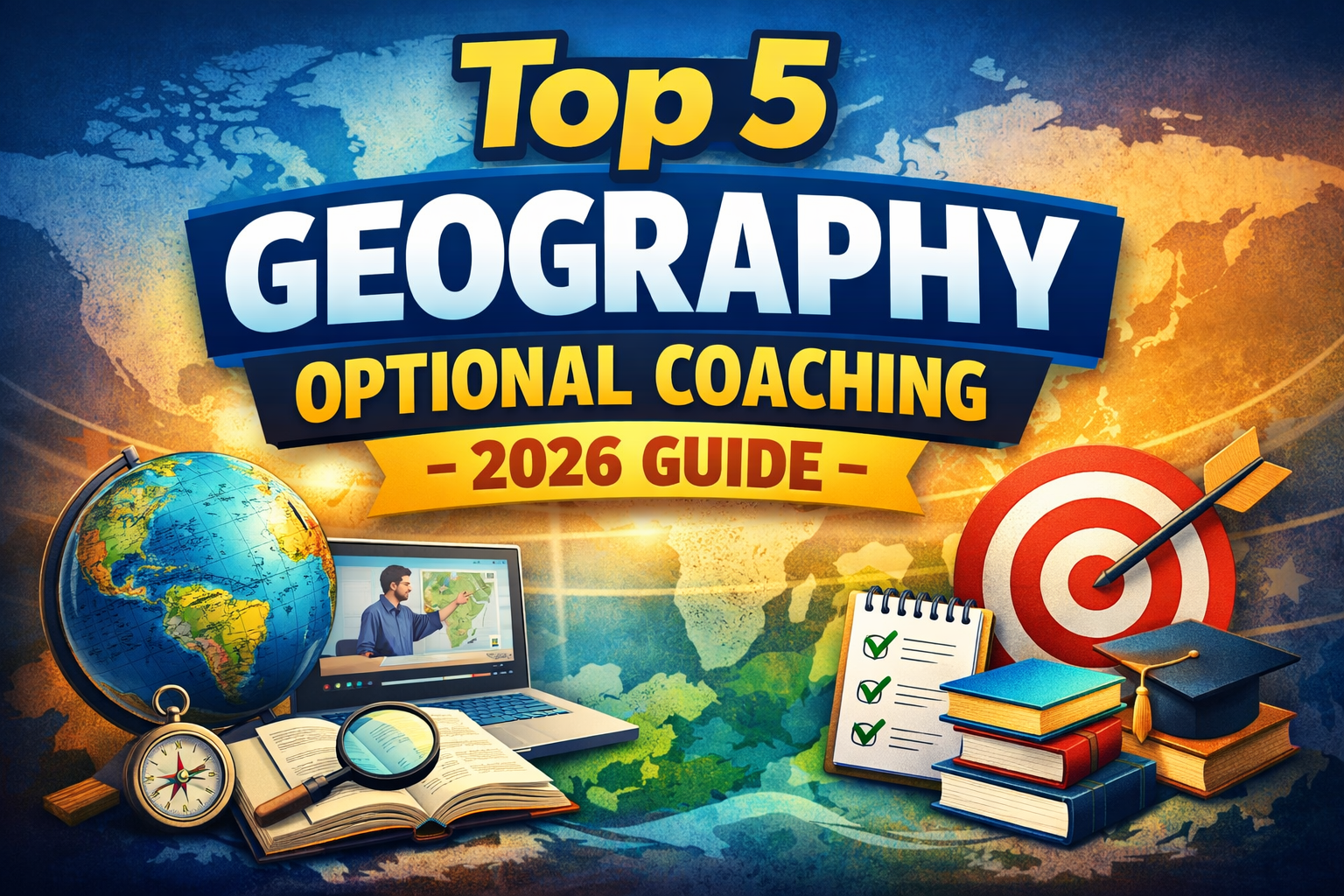 Top 5 Geography Optional Coaching (Online) – 2026 Guide